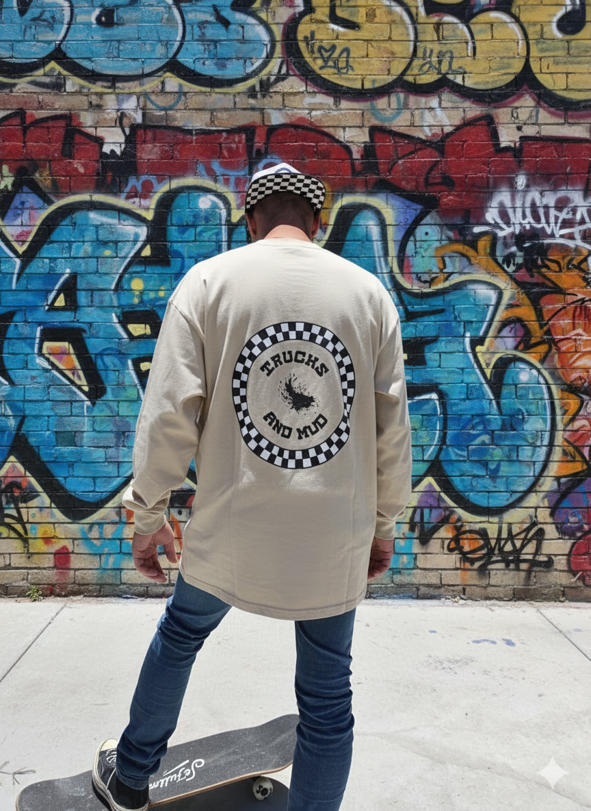 MEN - Simple Oversized Long Sleeve : TRUCK&MUD