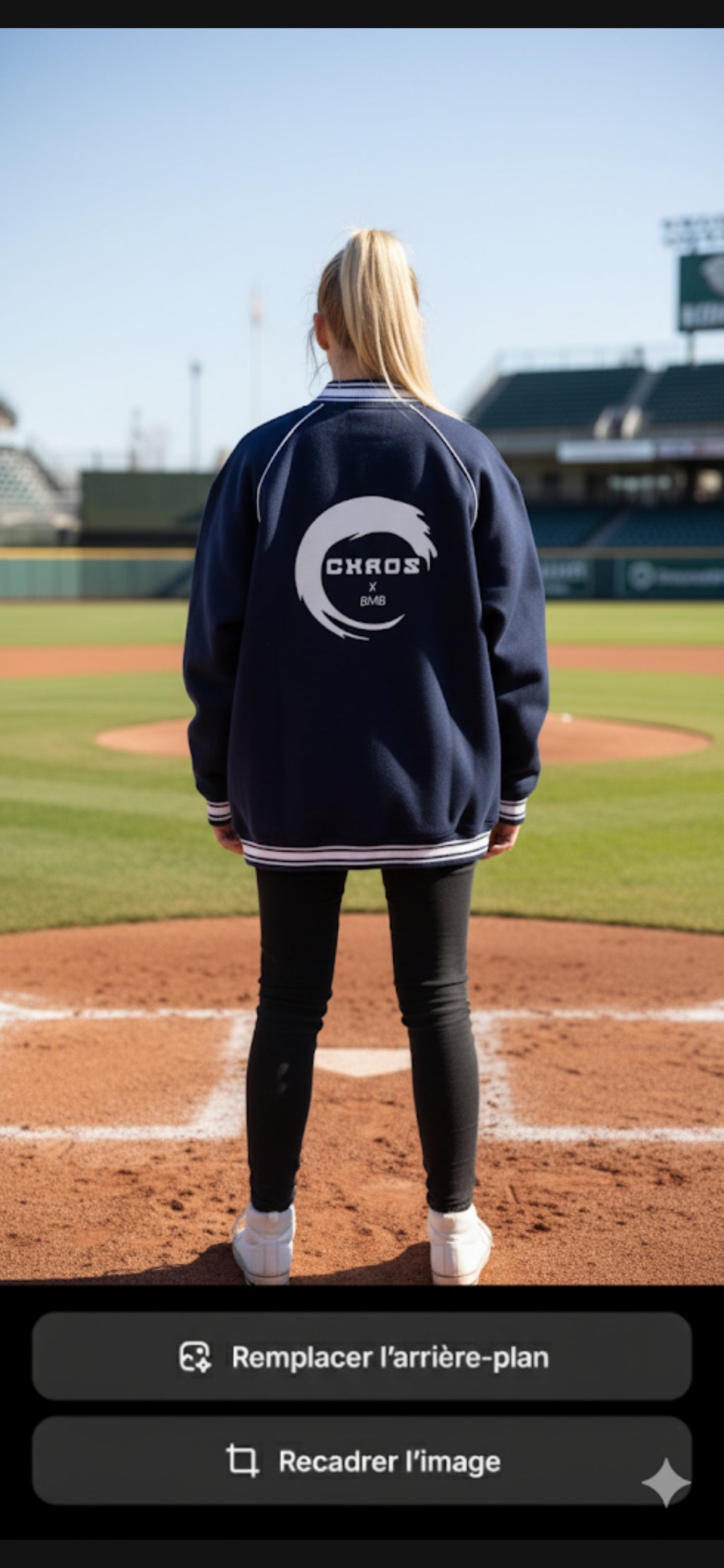 WOMEN - Varsity Jacket CHAOS